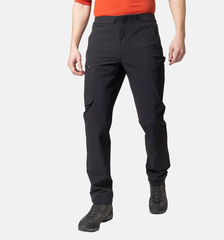 Odlo Wanderhose Ascent Pant (ausgezeichnetet Bewegungsfreiheit, leicht, wasserfest) lang schwarz Herren